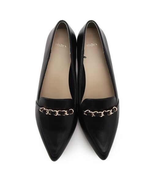 index（インデックス）の「◆ヒールローファー（その他シューズ・レディース・ライトベージュ/ブラック・02/01/03）」の17枚目の写真