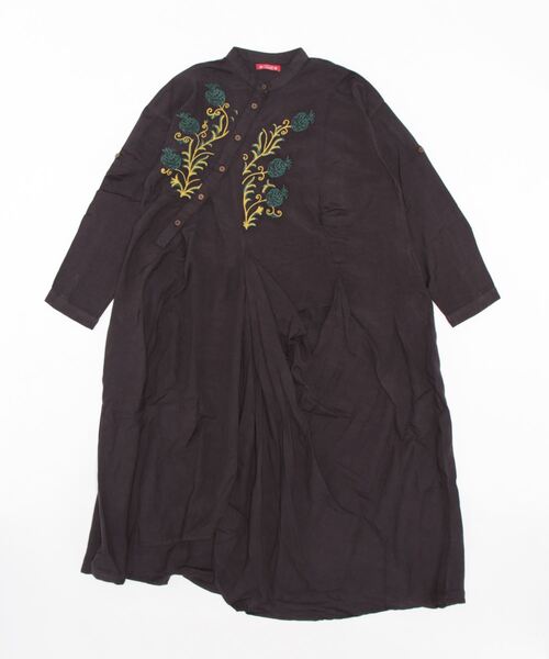 チャイハネ(チャイハネ)の「【チャイハネ】スナール変形ワンピース(ワンピース・レディース・ベージュ/チャコール/パープル/ブルー・FREE)」の17枚目の写真