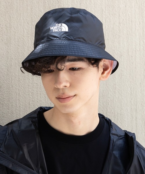THE NORTH FACE（ザノースフェイス）の「ザノースフェイス バケットハット バケハ ブランドロゴ（ハット・メンズ・ベージュ/ネイビー/ブラック・SM/LXL）」の5枚目の写真