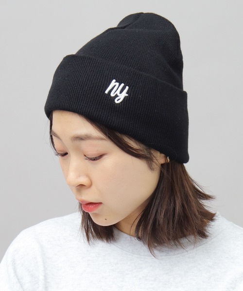 STARTER（スターター）の「ロゴ刺繍 ネームタグ ニットワッチ（ニットキャップ/ビーニー・レディース・ブラック系その他/ブラック系その他2/ブラック系その他3/ブラック系その他4/ブラック系その他5/ブラック系その他6・FREE）」の17枚目の写真