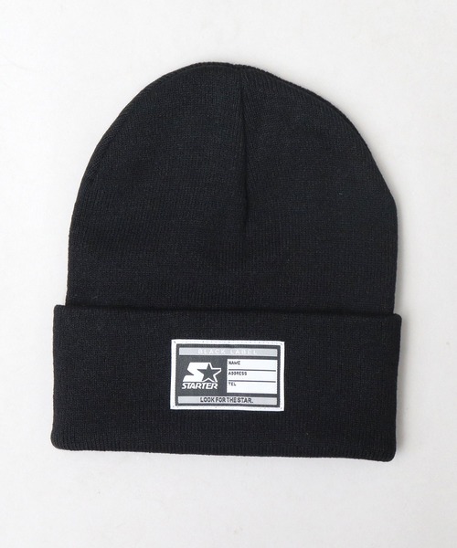 STARTER（スターター）の「ロゴ刺繍 ネームタグ ニットワッチ（ニットキャップ/ビーニー・レディース・ブラック系その他/ブラック系その他2/ブラック系その他3/ブラック系その他4/ブラック系その他5/ブラック系その他6・FREE）」の16枚目の写真