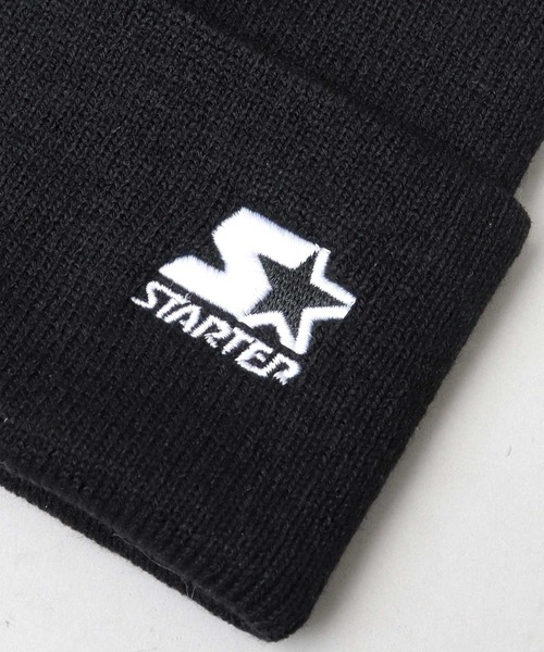 STARTER（スターター）の「ロゴ刺繍 ネームタグ ニットワッチ（ニットキャップ/ビーニー・レディース・ブラック系その他/ブラック系その他2/ブラック系その他3/ブラック系その他4/ブラック系その他5/ブラック系その他6・FREE）」の15枚目の写真