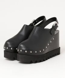 STELLA McCARTNEY（ステラマッカートニー）の「Elyse Slingback Platform Clogs / エリス スリングバック プラットフォーム クロッグ（ドレスシューズ・レディース）」