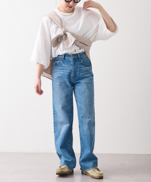 CIAOPANIC TYPY（チャオパニックティピー）の「USAコットンハーフスリーブTee（Tシャツ/カットソー・メンズ・イエロー/ベージュ系その他/オフホワイト/ブルー/ブラック/チャコールグレー/ライトグレー・MEDIUM/LARGE）」の13枚目の写真