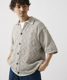 JOURNAL STANDARD relume | ダイヤメッシュ 半袖ニットシャツ(シャツ/ブラウス)