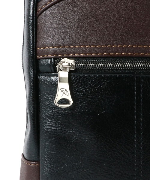 Arnold Palmer（アーノルドパーマー）の「Arnold Palmer/アーノルドパーマー PUレザー ボディーバック（ボディバッグ/ウエストポーチ・メンズ・ネイビー/ブラウン/ブルー/ブラック・FREE）」の18枚目の写真