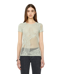 DIESEL | レディース トップス メッシュ 半袖(その他トップス)