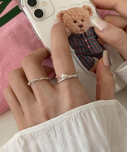 ｔｏｌｅｎｅ（トレネ）の「ニュアンスシルバーリング（リング・レディース・シルバー・ONE SIZE）」の6枚目の写真