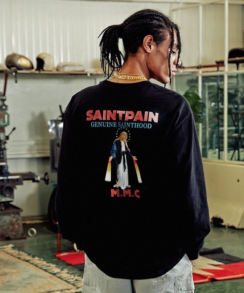 ALAND（エーランド）の「【UNISEX】SAINTPAIN／グレースメアリー長袖Tシャツ 2198625（Tシャツ/カットソー）」 - WEAR