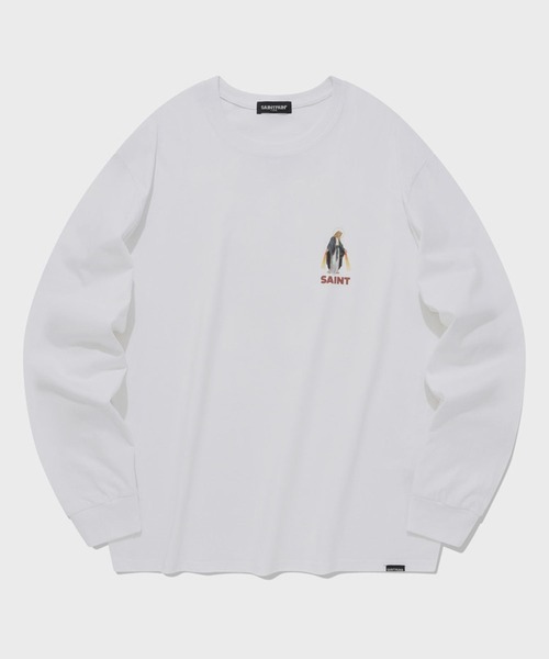 ALAND（エーランド）の「【UNISEX】SAINTPAIN／グレースメアリー長袖Tシャツ 2198625（Tシャツ/カットソー）」 - WEAR