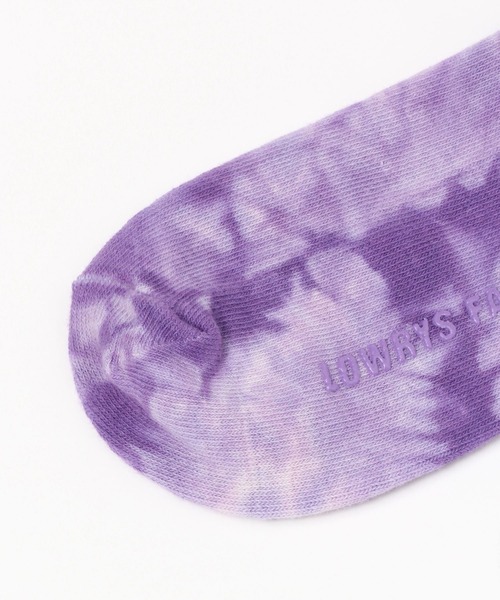 LOWRYS FARM(ローリーズファーム)の「タイダイソックス 193113(ソックス/靴下・キッズ・グリーン/パープル・MEDIUM/LARGE)」の5枚目の写真