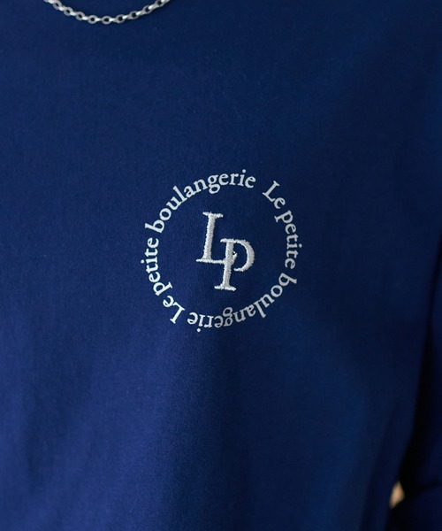 【Paragraph】★関税込★25SS ヘリテージ サークル ロゴ Tシャツ セール】【WEB限定】刺繍サークルロゴTシャツ（Tシャツ