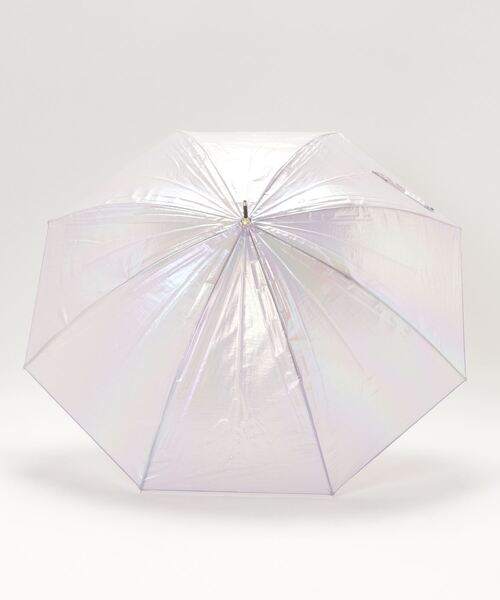 Wpc.（ダブリュピーシー）の「Wpc./ダブリュピーシー 雨傘 長傘 グロウパールアンブレラ UPEL-938-001（長傘・レディース・パープル・58cm）」の3枚目の写真