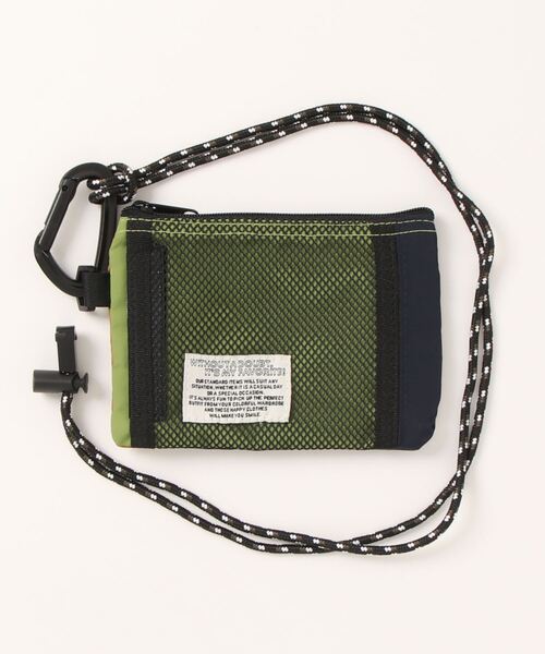 BREEZE（ブリーズ）の「■バイカラーマルチウォレット（コインケース・キッズ・ライム/ブラック/ブルー・FREE）」の2枚目の写真