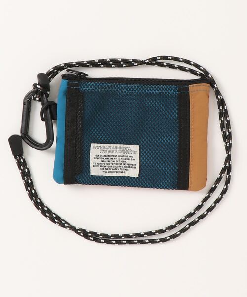 BREEZE（ブリーズ）の「■バイカラーマルチウォレット（コインケース・キッズ・ライム/ブラック/ブルー・FREE）」の3枚目の写真