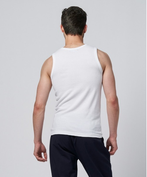 BACK NUMBER（バックナンバー）の「【BACK NUMBER】フライスタンクトップ（タンクトップ・メンズ・ブラック/グレー/ホワイト・M/L/S/XL）」の9枚目の写真