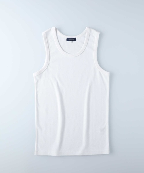 BACK NUMBER（バックナンバー）の「【BACK NUMBER】フライスタンクトップ（タンクトップ・メンズ・ブラック/グレー/ホワイト・M/L/S/XL）」の14枚目の写真