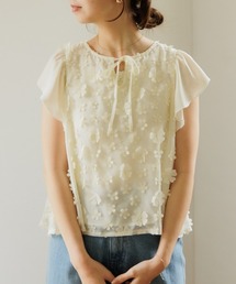 flower | フローラルモチーフブラウス(シャツ/ブラウス)