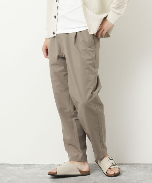 NOLLEY'S goodman（ノーリーズグッドマン）の「TUCK PANTS イージータックパンツ（その他パンツ・メンズ・チャコールグレー/オリーブ/キャメル/ダークネイビー・S/M/L）」の4枚目の写真