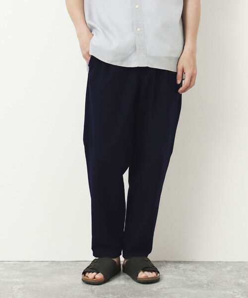 NOLLEY'S goodman（ノーリーズグッドマン）の「TUCK PANTS イージータックパンツ（その他パンツ・メンズ・チャコールグレー/オリーブ/キャメル/ダークネイビー・S/M/L）」の3枚目の写真