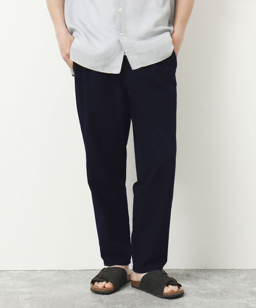 NOLLEY'S goodman（ノーリーズグッドマン）の「TUCK PANTS イージータックパンツ（その他パンツ・メンズ・チャコールグレー/オリーブ/キャメル/ダークネイビー・S/M/L）」の13枚目の写真