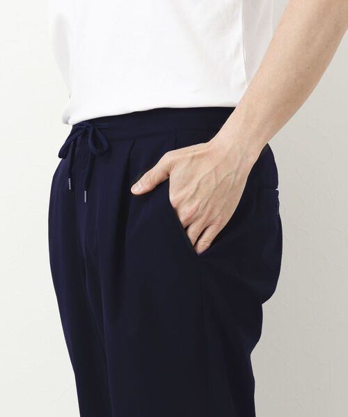 NOLLEY'S goodman（ノーリーズグッドマン）の「TUCK PANTS イージータックパンツ（その他パンツ・メンズ・チャコールグレー/オリーブ/キャメル/ダークネイビー・S/M/L）」の10枚目の写真