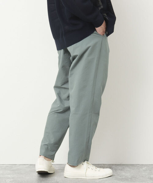NOLLEY'S goodman（ノーリーズグッドマン）の「TUCK PANTS イージータックパンツ（その他パンツ・メンズ・チャコールグレー/オリーブ/キャメル/ダークネイビー・S/M/L）」の18枚目の写真