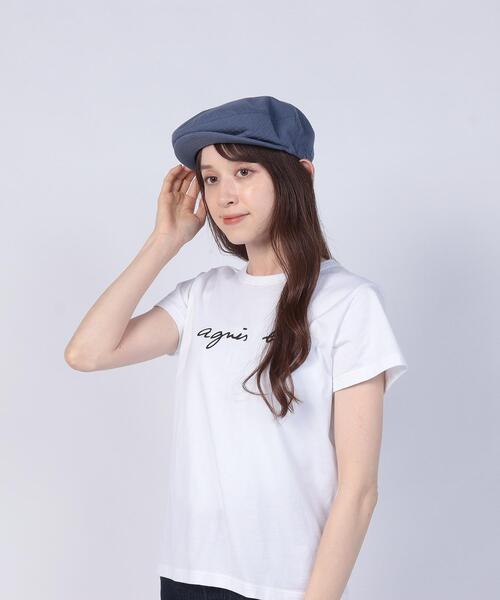 agnes b.（アニエスベー）の「AC09 CASQUETTE キャスケット（キャスケット・レディース・ブルー系その他・58）」の7枚目の写真