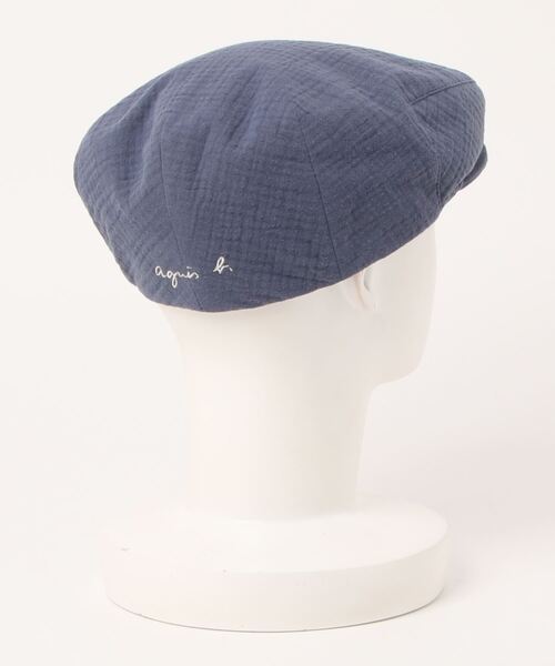 agnes b.（アニエスベー）の「AC09 CASQUETTE キャスケット（キャスケット・レディース・ブルー系その他・58）」の5枚目の写真