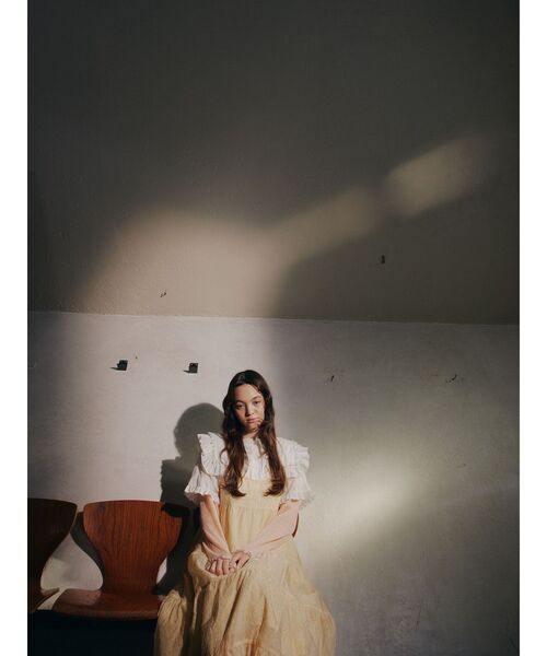 merry jenny(メリージェニー)の「ビッグフリルカラーブラウス(シャツ/ブラウス・レディース・オフホワイト/ブルー・FREE)」の16枚目の写真