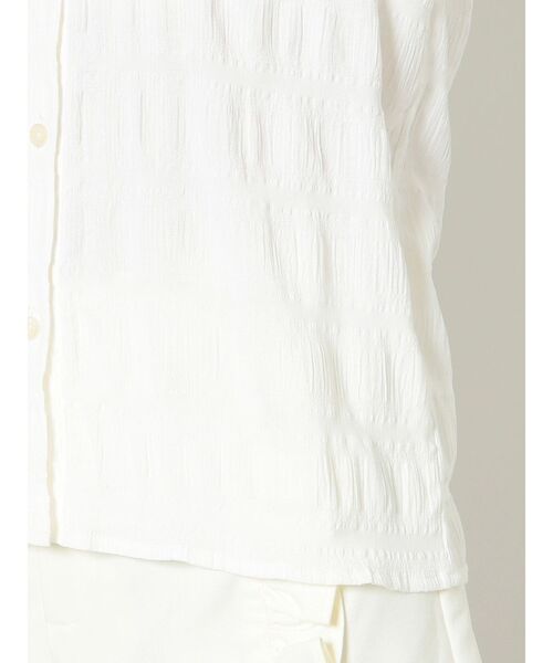 merry jenny(メリージェニー)の「ビッグフリルカラーブラウス(シャツ/ブラウス・レディース・オフホワイト/ブルー・FREE)」の17枚目の写真