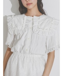 merry jenny | ビッグフリルカラーブラウス(シャツ/ブラウス)