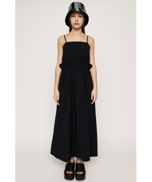 SLY（スライ）の「NYLON GATHER CAMI OP ナイロン ギャザー キャミ