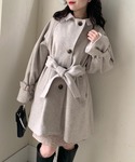 OLIVE des OLIVE(オリーブデオリーブ)の「ジャケット/アウター(ステンカラーコート)」