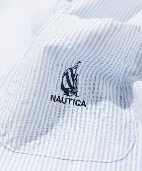 NAUTICA(ノーティカ)の「NAUTICA/ノーティカ Oxford BD S/S Shirt/オックスフォード ボタンダウン 半袖シャツ(シャツ/ブラウス・メンズ・サックスブルー/その他13/ホワイト・LARGE/MEDIUM/X-LARGE)」の16枚目の写真