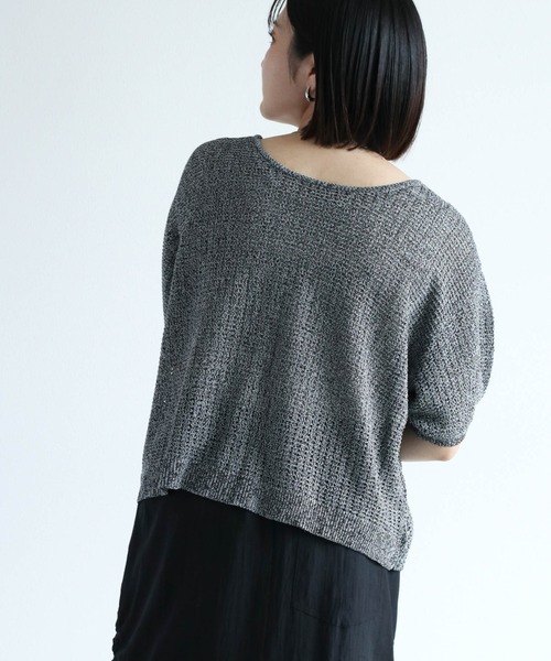 cepo(セポ)の「ミックスカラー サマーボレロカーディガン(カーディガン/ボレロ・レディース・ブラック/グレー/オレンジ/グリーン・M)」の22枚目の写真