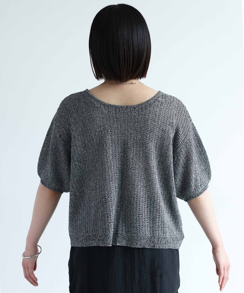 cepo(セポ)の「ミックスカラー サマーボレロカーディガン(カーディガン/ボレロ・レディース・ブラック/グレー/オレンジ/グリーン・M)」の5枚目の写真