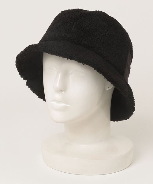 Mighty Shine（マイティシャイン）の「【Mighty Shine/マイティシャイン】Boa Silt Bucket Hat（ハット・メンズ・ブラック/ベージュ・FREE）」の9枚目の写真