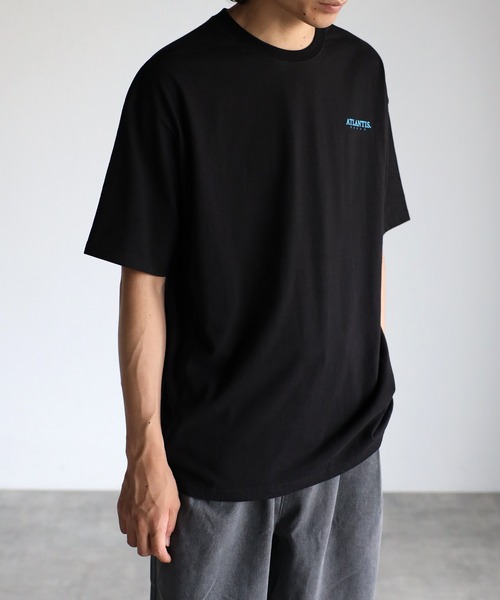 CREARE -LINO-（クレアーレリノ）の「ルーズ フロント&バック プリントTシャツ <ユニセックス>（Tシャツ/カットソー・メンズ・ホワイト/ブラック・FREE）」の16枚目の写真
