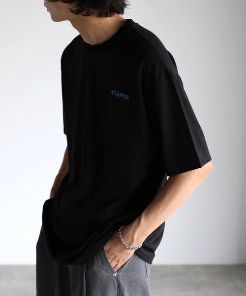 CREARE -LINO-（クレアーレリノ）の「ルーズ フロント&バック プリントTシャツ <ユニセックス>（Tシャツ/カットソー・メンズ・ホワイト/ブラック・FREE）」の17枚目の写真