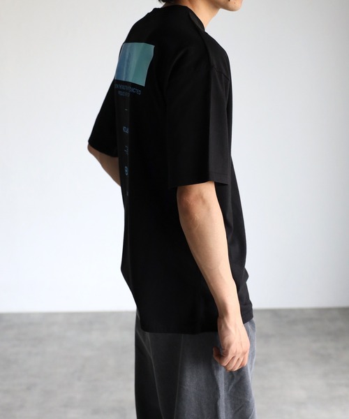CREARE -LINO-（クレアーレリノ）の「ルーズ フロント&バック プリントTシャツ <ユニセックス>（Tシャツ/カットソー・メンズ・ホワイト/ブラック・FREE）」の18枚目の写真