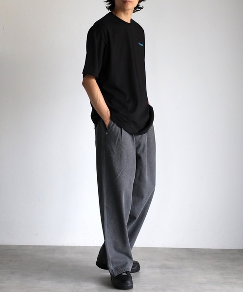 CREARE -LINO-（クレアーレリノ）の「ルーズ フロント&バック プリントTシャツ <ユニセックス>（Tシャツ/カットソー・メンズ・ホワイト/ブラック・FREE）」の22枚目の写真