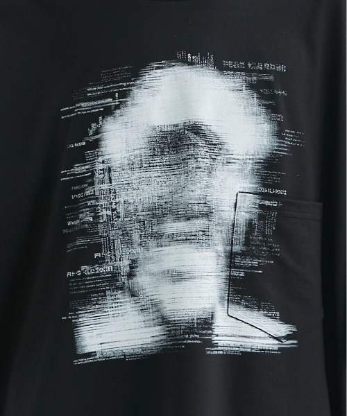 TAKAHIROMIYASHITATheSoloIst.（タカヒロミヤシタザソロイスト）の「【TAKAHIROMIYASHITATheSoloist. / タカヒロミヤシタザソロイスト.】john smith over sized s/s pocket tee（Tシャツ/カットソー・メンズ・ホワイト/ブラック・46/44）」の10枚目の写真