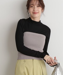 N.（N. Natural Beauty Basic） | ◆ニットビスチェ(チューブトップ)