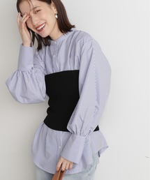 N.（N. Natural Beauty Basic） | ◆ニットビスチェ(チューブトップ)