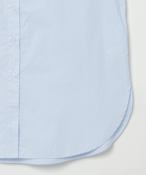 notch.(ノッチ)の「ロゴ刺繍シャツ(シャツ/ブラウス・レディース・ダークグレー/ブラウン/スカイブルー・M)」の10枚目の写真