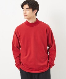 green label relaxing | ソフトピーチ モックネック カットソー(Tシャツ/カットソー)