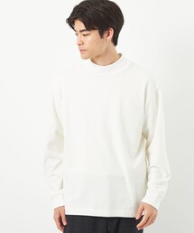 green label relaxing | ソフトピーチ モックネック カットソー(Tシャツ/カットソー)