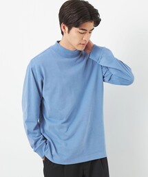 green label relaxing | ソフトピーチ モックネック カットソー(Tシャツ/カットソー)