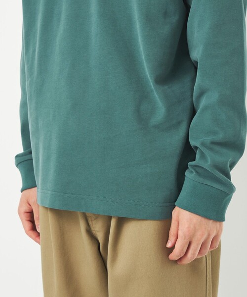 green label relaxing（グリーンレーベルリラクシング）の「ソフトピーチ モックネック カットソー（Tシャツ/カットソー・メンズ・オフホワイト/ライトブルー/ケリー/レッド・XL/M/S/L）」の11枚目の写真